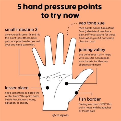 Acupressure Points In The Body