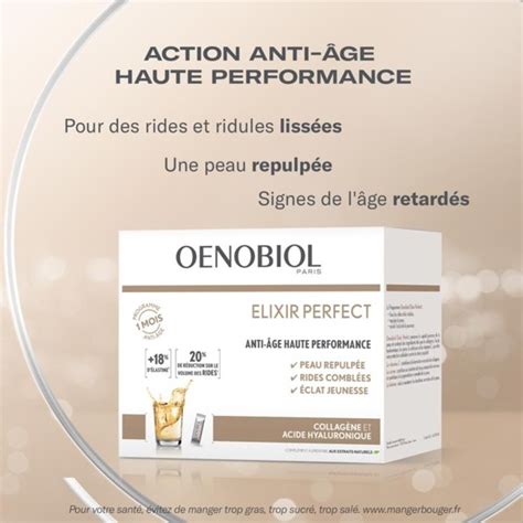 Oenobiol Elixir Perfect Sticks Complément Alimentaire Anti âge