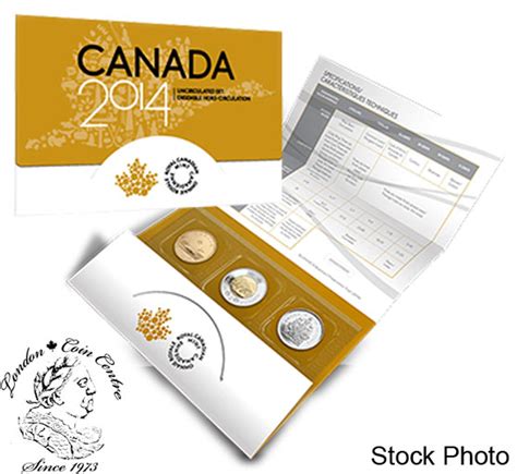 Canada 2014 Uncirculated Coin Set London Coin Centre Inc