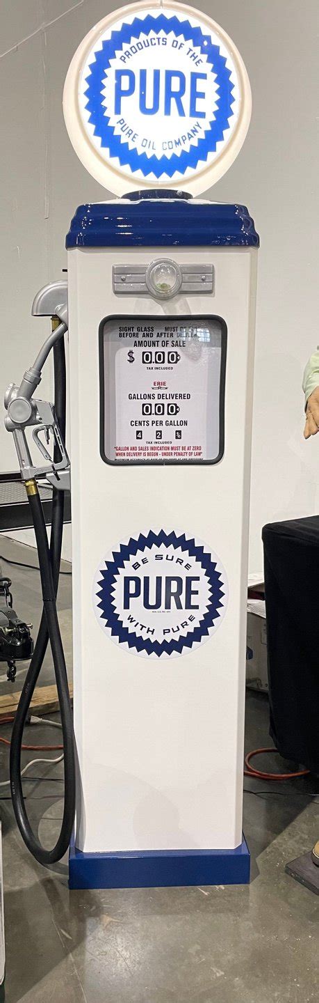 Pure Oil Company Gas Pump Premier Auction