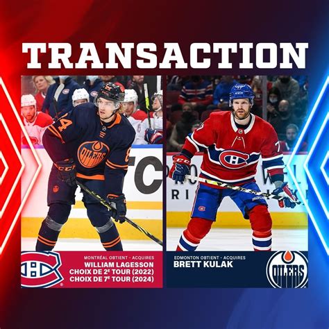 Canadiens De Montréals Instagram Post Les Canadiens échangent Le