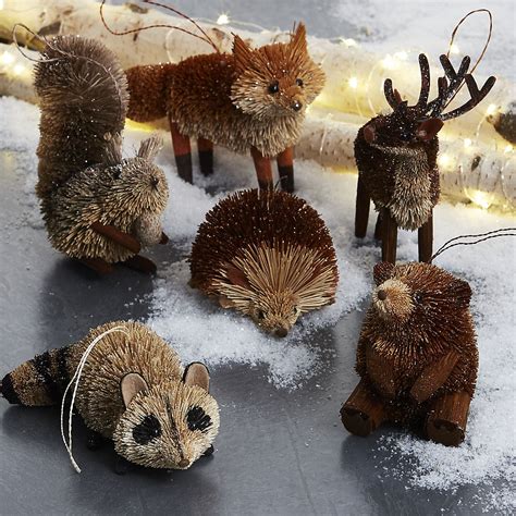 Woodland Animals Christmas Decorations Animalbilder