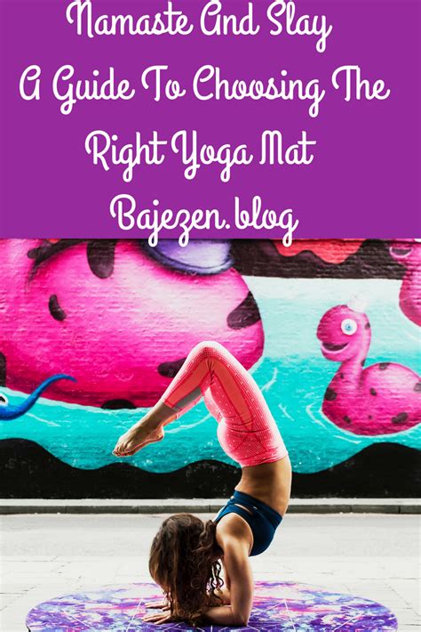 Choosing Yoga Mat Guide Bajezen Yogabenefits
