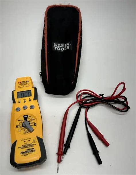 Fieldpiece Hs33 Expandable Manual Ranging Stick Multimeter For Hvacr