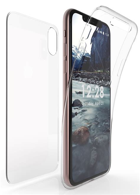Iphone X Clear Case New Beyond Cell Clear Full Body Protection Tri
