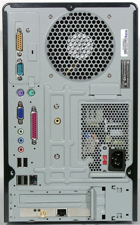 Back Panel Of Computer Icepipe A40 H67 Silent Pc Fileback Panel Of