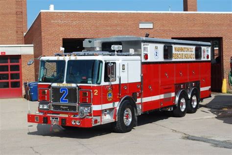 Dcfd Rescue Company 2 ~ Seagrave Heavy Rescue Squad Fire Trucks