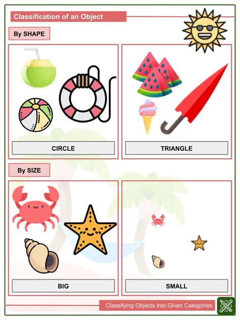 Classifying Objects Into Given Categories Kindergarten Math Worksheets Helping With Math