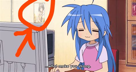Was Rewatching Lucky Star Saw Poster Of Mayumi From Shuffle Does