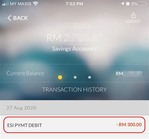 A banker sends a debit note to customers to inform them of deductions from their accounts. Duit Hilang Selepas Transaksi ESI PYMT DEBIT Maybank