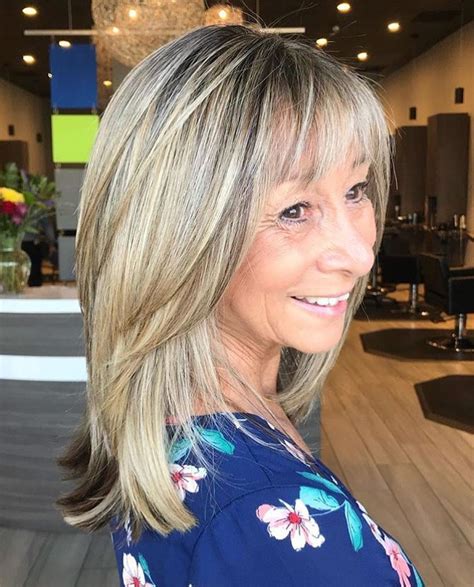 hairstyles for women over 60 with bangs medium hair styles hair reverasite