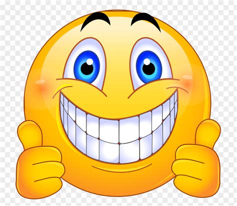 Smiley Emoticon Clip Art Thumb Signal Emoji PNG Image PNGHERO
