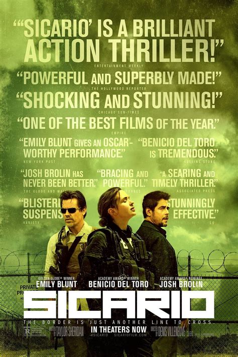 Sicario 2015 Posters — The Movie Database Tmdb