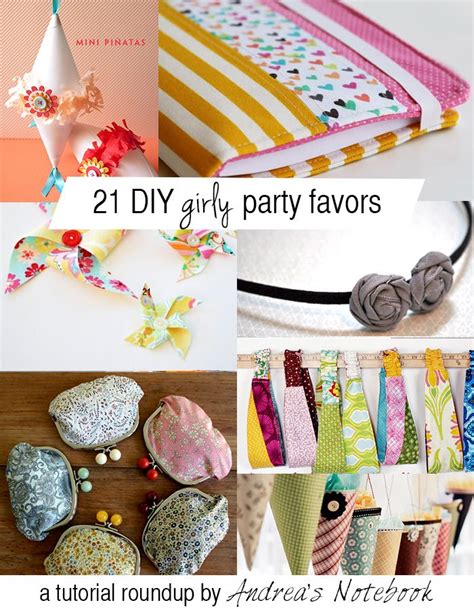 21 Diy Girly Party Favors These Are Great Diy Crafts