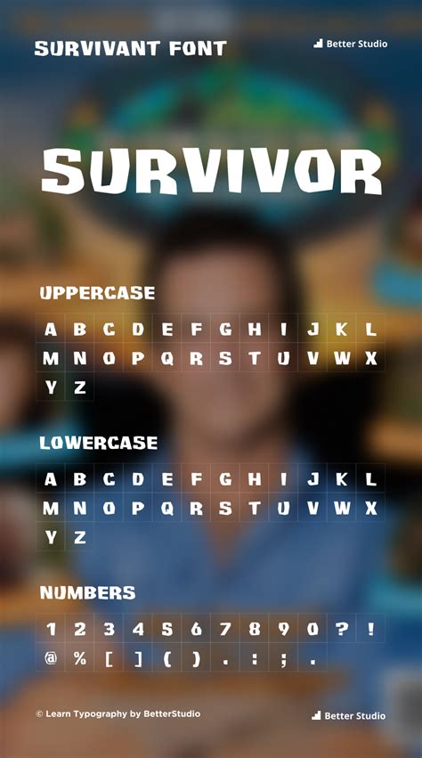 Survivor Font Download Free Font And Logo