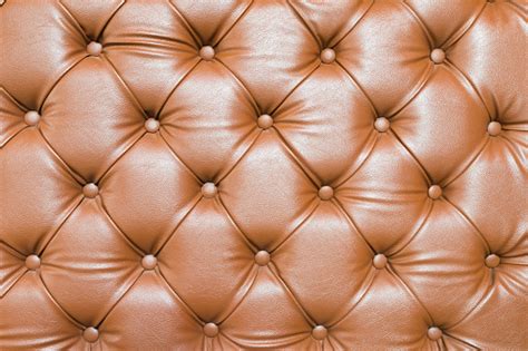Brown Leather Sofa Texture Background Stock Photo