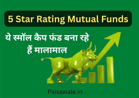 5 Star Rated Mutual Fund ये स्माॅल कैप फंड निवेशकों को बना रहे हैं मालामाल