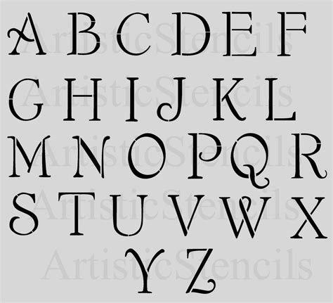 7 Best Images Of 2 Inch Alphabet Stencils Printable 2