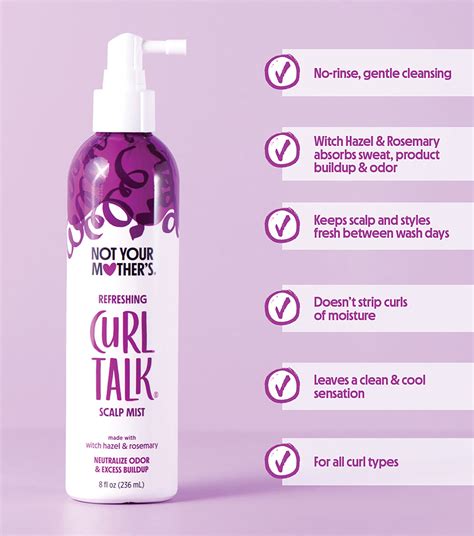 Curl Talk Refreshing Scalp Mist Not Your Mothers