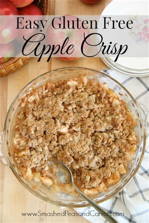 Cakes and cookies to satisfy your sweet tooth. Easy Gluten Free Apple Crisp Recipe - Smashed Peas & Carrots