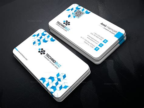 The possibilities are only limited by your imagination! Cubes Premium Elegant Business Card Template 000810 ...