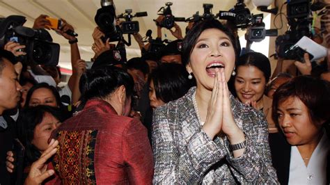 ousted thai pm yingluck banned from politics faces criminal charge nz
