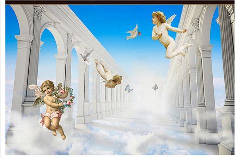 Customized 3d Wallpaper 3d Tv Wallpaper Murals Angel 3 D