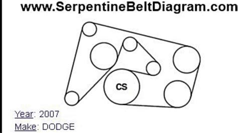 2006 Mercedes E350 Serpentine Belt Diagram