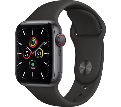 Apple watch series 6 и apple watch se: Buy APPLE Watch SE Cellular - Space Grey Aluminium with Black Sports Band, 40 mm | Free Delivery ...