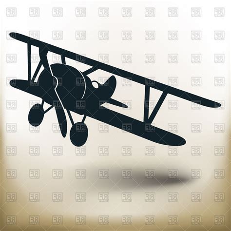 Biplane Silhouette Clip Art 20 Free Cliparts Download Images On