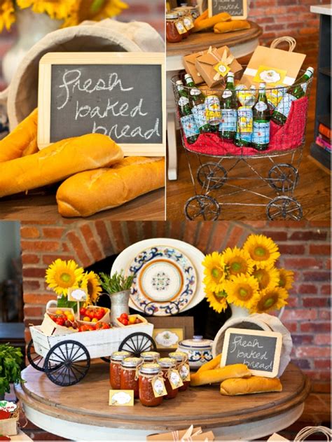 Italian theme party decorations decorations the process or art of decorating or adorning something ornamentation a thing that serves as an ornament (decorate) award a mark of honor, such as a medal, to; A Taste of Tuscany | An Italian Fall Dinner Party - Party ...