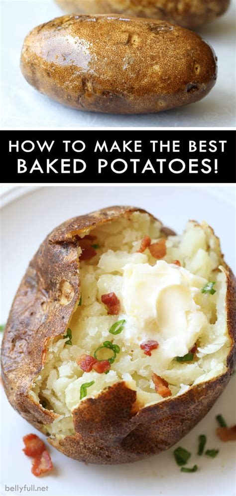Watch the video explanation about baked potato easy oven baked recipe online, article, story, explanation, suggestion, youtube. How To Make The Best Baked Potato - Belly Full