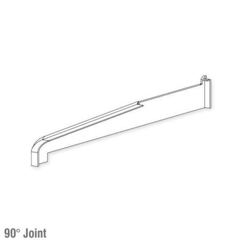 Upvc Window Cill Cover Joint Plastic Pvc Corner Strip 150mm Sill Trim