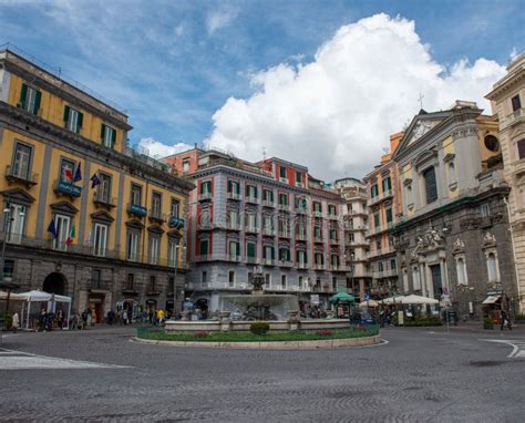 Downtown Of Naples Italy Stock Photo Image Of Construction 13526570