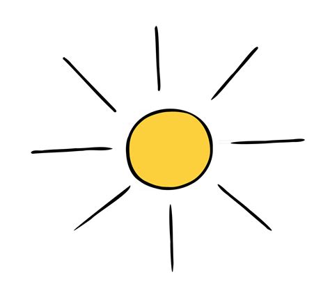 Cartoon Vector Illustration Of Sun Sunny Weather 2779758 Vector Art At