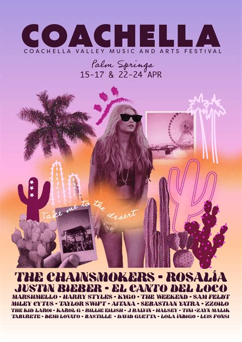 Coachella Festival Poster On Behance