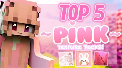 Top 5 Best Pink Texture Packs For 189 Minecraft Youtube