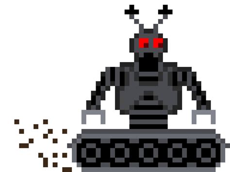 Drawing pixel art is easier than ever while using pixilart. robot enemy fr 1 | Pixel Art Maker
