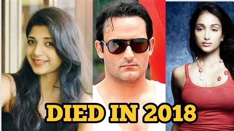 5 Famous Indian Celebrities Who Died In 2018 Youtube