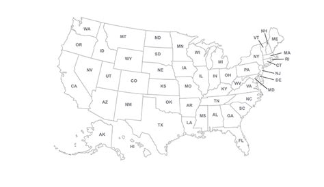 Usa Map Ppt Template For Powerpoint Free Download Now