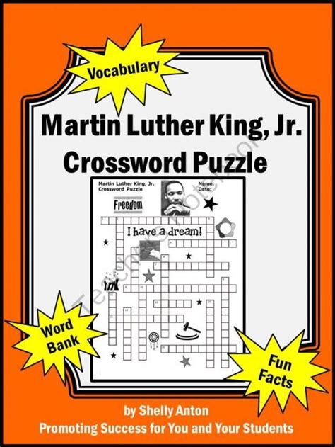 King talked very infrequently about his personal politics and was not formally affiliated with either political party. Martin Luther King, Jr. Printable Crossword Puzzle from ...