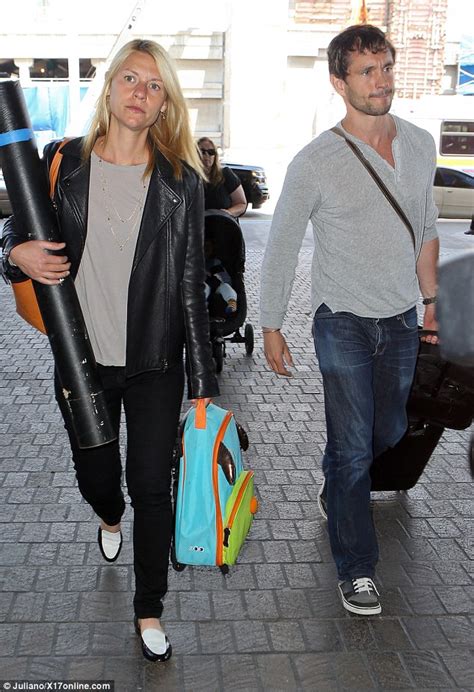 Claire Danes And Husband Hugh Dancy Jet Out Of La With Son Cyrus In Tow