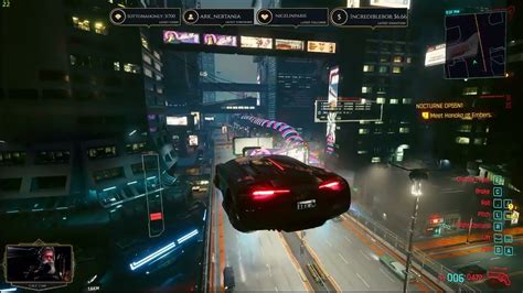 Cyberpunk 2077 Let There Be Flight Flying Car Mod Testing Youtube