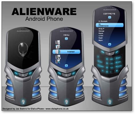 Ever First Pictures Of Alienware Android Cell Phone Mobile Gadget
