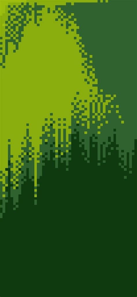 1080x2340 Green Artistic Pixel Art 1080x2340 Resolution Wallpaper Hd