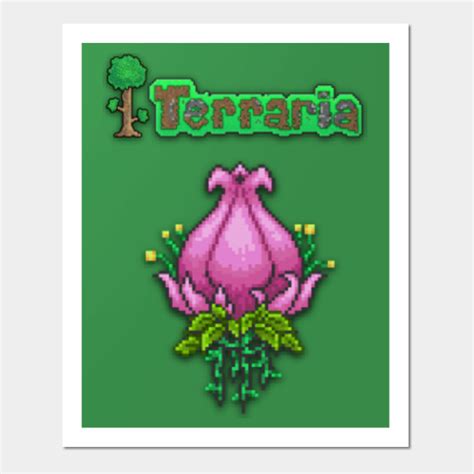 Terraria Plantera Art Posters And Art Prints Teepublic