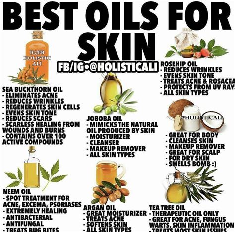 Best Oils For Skin