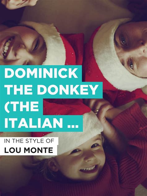 Watch Dominick The Donkey The Italian Christmas Donkey Prime Video