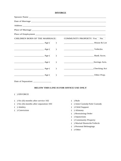 Louisiana Divorce Forms Pdf Fill Out And Sign Online Dochub