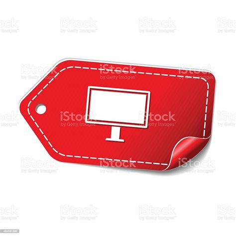 Computer Red Vector Icon Design Stock Illustration Download Image Now